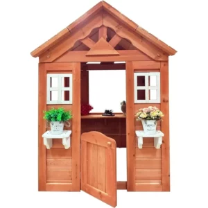 Wooden Outdoor Playhouses For Kids